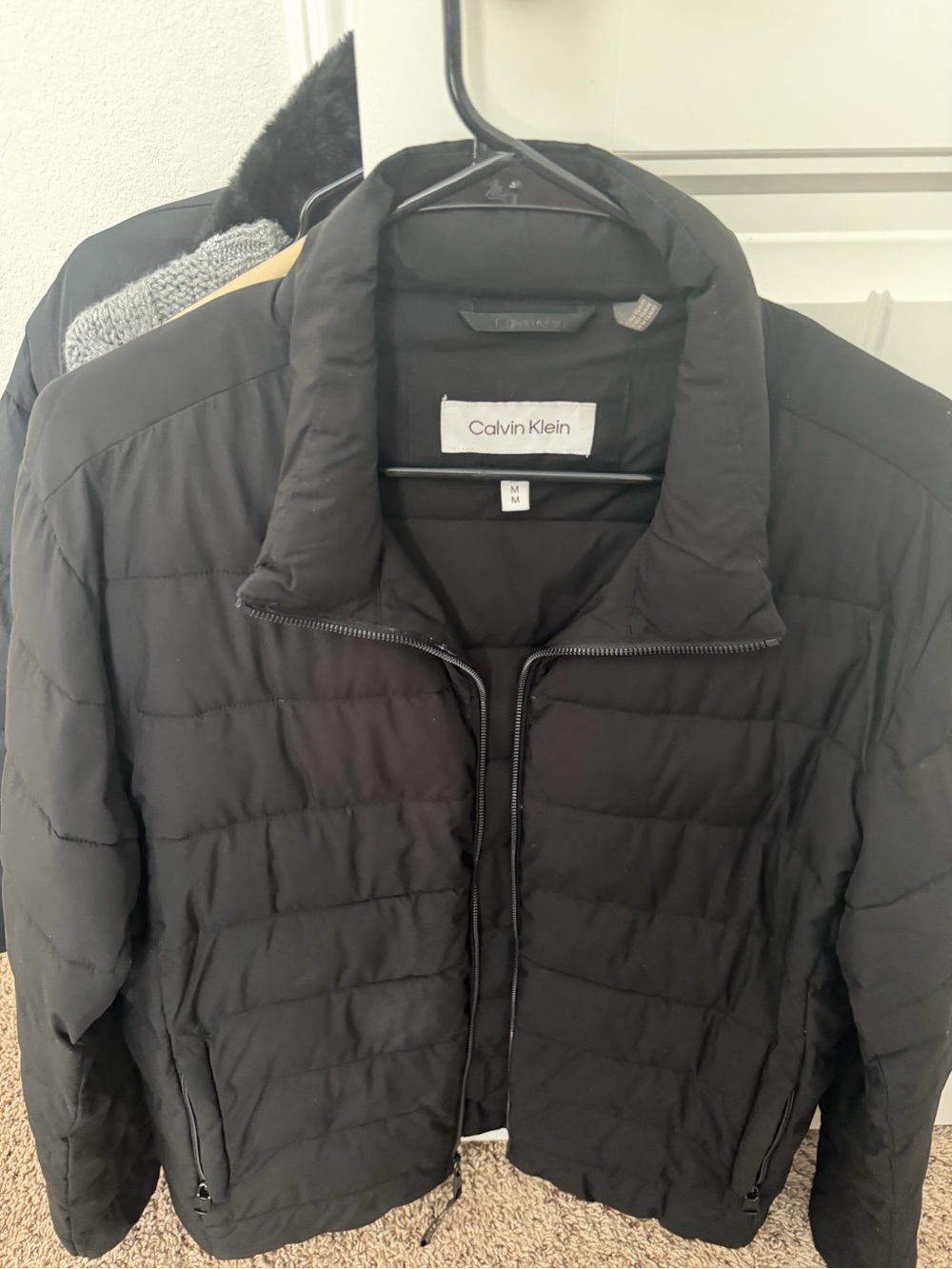 Calvin Klein Men's Black Puffer Jacket